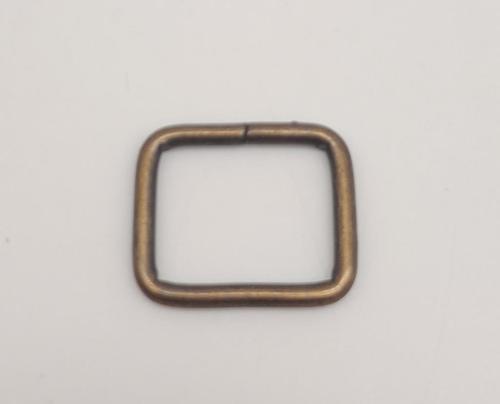 Antik Renk 2.5X2 Cm Dikdörtgen Halka
