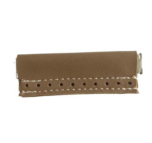 Derili Mini Metal Çanta Ağzı Vizon 9X3 Cm