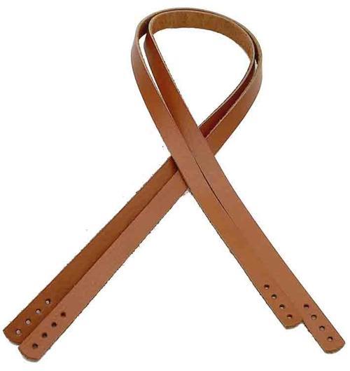 Gerçek Deri 70X1.2 Cm Sütlü Kahve Renk Çanta Sapı