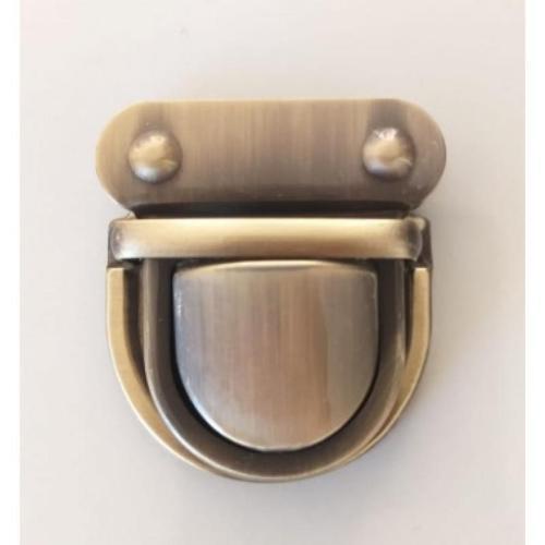 Açık Antik Renk 4.3X3.7 Cm Kancalı Kilit