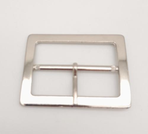 Gümüş Renk 5 Cm Dikdörtgen Çanta Tokası