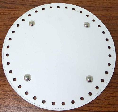 Beyaz Renk 20 Cm Yuvarlak Taban