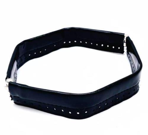 Siyah Rugan Renk Derili Metal Çanta Ağzı 24 Cm