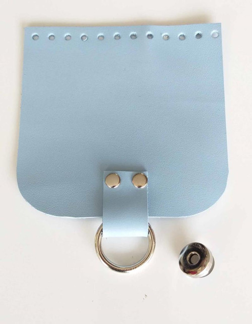 12X12 Cm Halkalı Kapak Suni Deri Renk Ve Metal Seçenekli