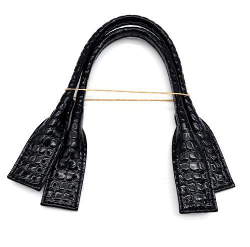 Pelikan Model Kısa Çanta Sapı Croco Desen Rugan Siyah Renk