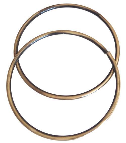 13 Cm Antik Renk Metal Çanta Sapı
