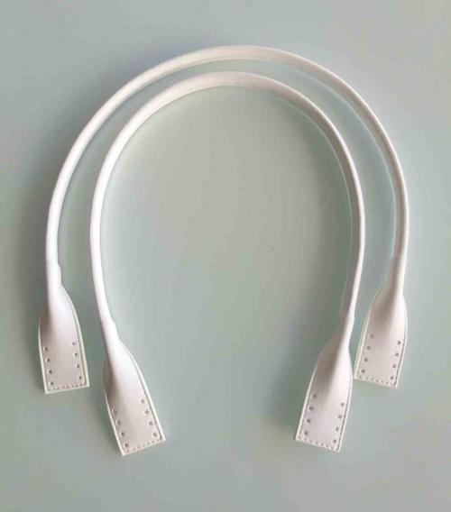 Suni Deri Pelikan Model Çanta Sapı Beyaz Renk 65 Cm