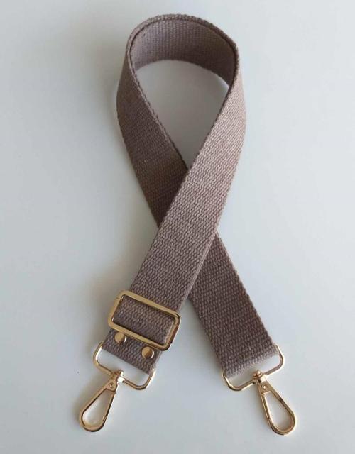Pamuklu Kolon 120X4 Cm Light Gold Metal Vizon