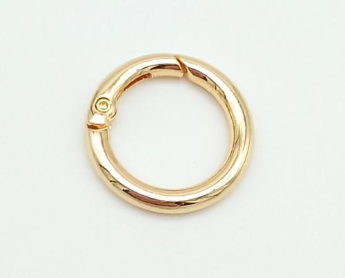 2 Cm Light Gold Yaylı Halka 1 Adet