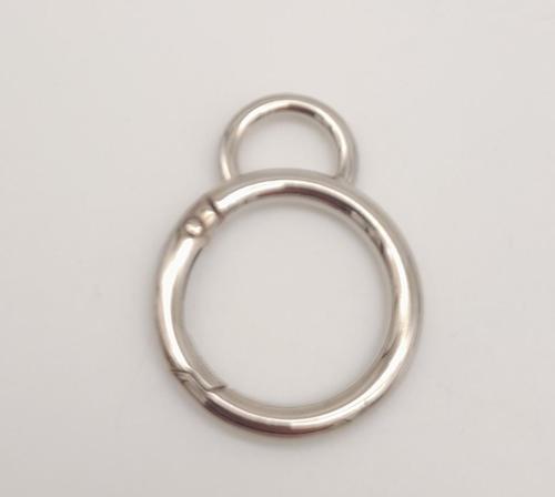 2.5 Cm Gümüş Kulaklı Yaylı Halka 1 Adet