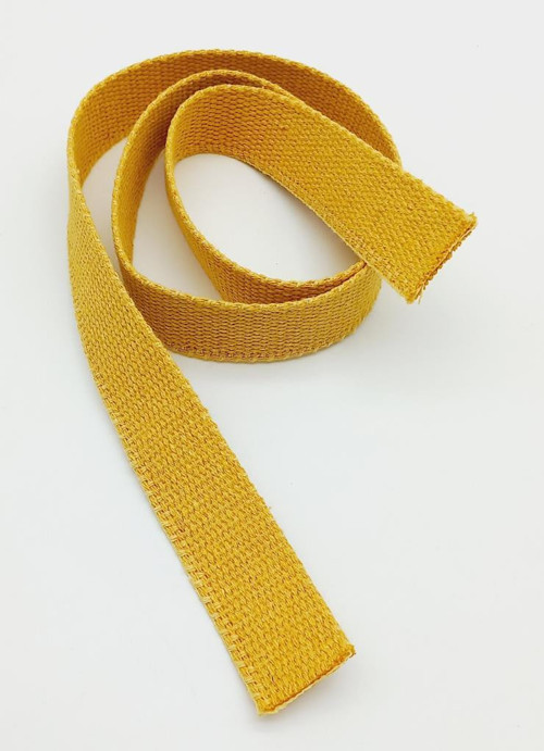 3 Cm Pamuklu Kolon 1 Metre Sarı Renk
