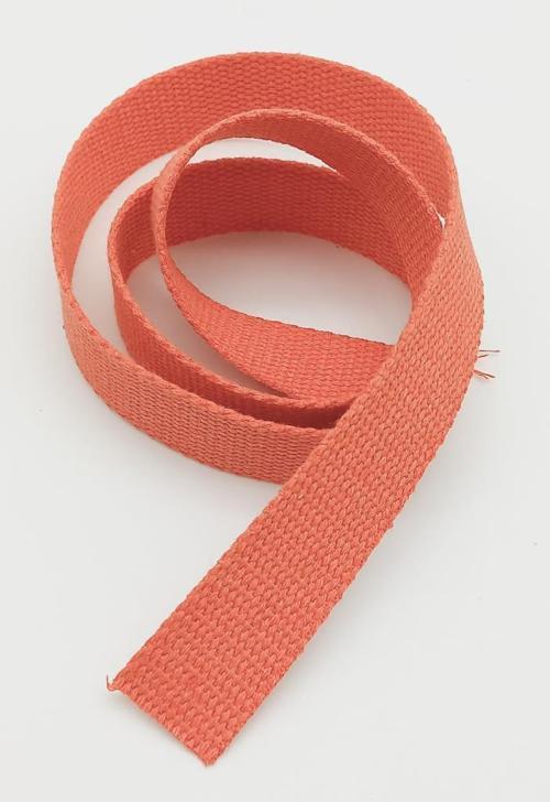 3 Cm Pamuklu Kolon 1 Metre Turuncu Renk