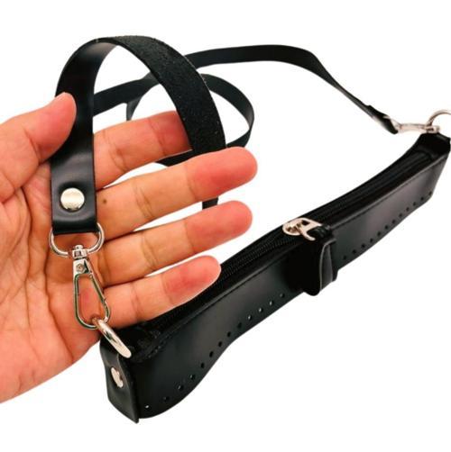 Atina Model Siyah Renk Çanta Yapım Seti Gümüş Metalli