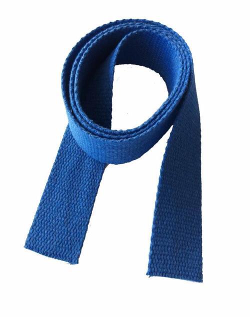 4 Cm Pamuklu Kolon 1 Metre Saks Mavi