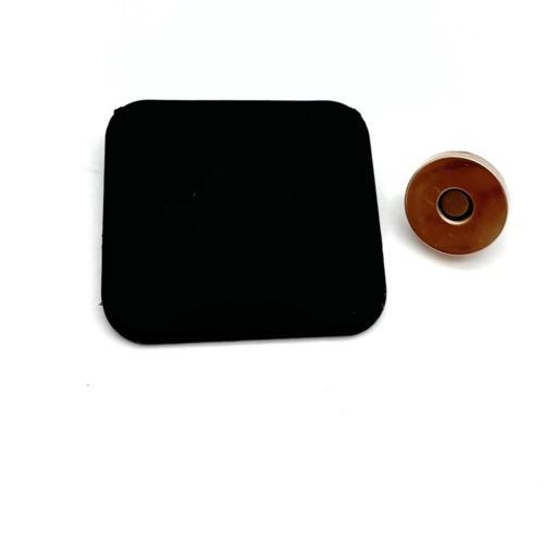 Siyah Renk 5x4.5 cm Mıknatıslı Mat Kilit
