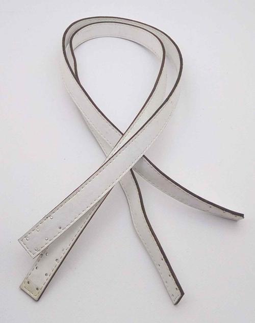 Beyaz Renk 70X2 Cm Çanta Sapı