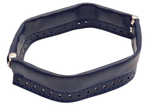 Lacivert Renk Derili Metal Çanta Ağzı 18 Cm