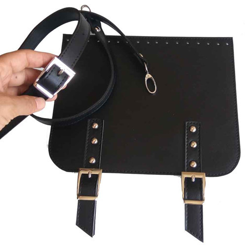 Siyah Renk 24X27 Cm Kapak Ve Çanta Sapı