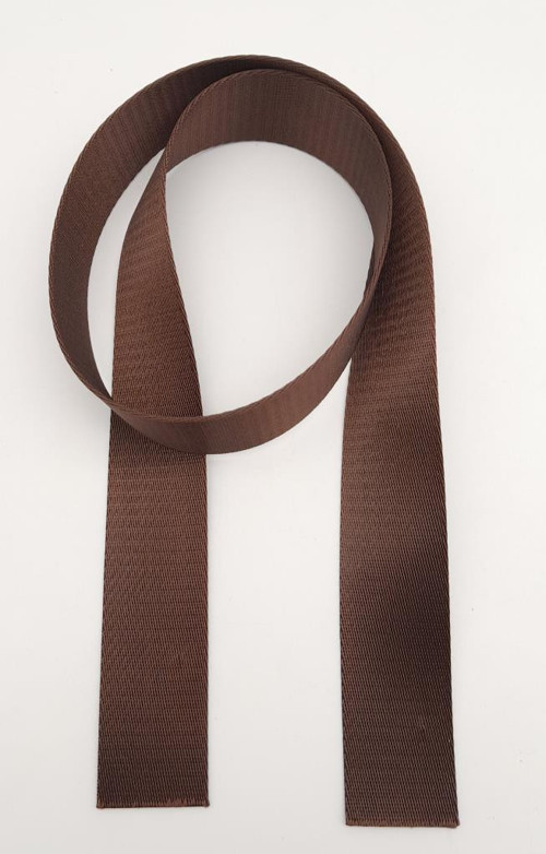 4 Cm Kahverengi Renk Polyester Kolon 1 Metre