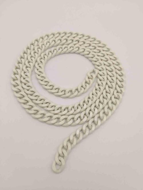 Renkli Metal Zincir Buz Beyazı 120 Cm