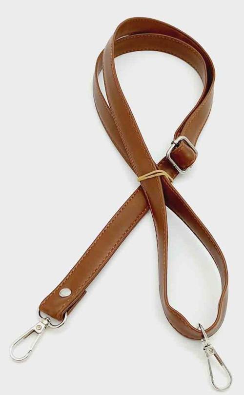 Taba 125X2 Cm Çanta Sapı Sürgütlü Gümüş Metal