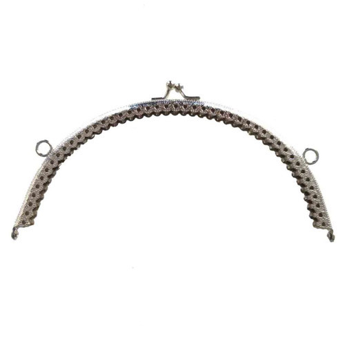 Oval Cüzdan Klipsi 20 Cm Gümüş Renk