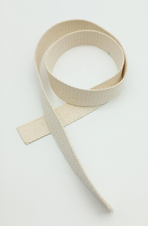 3 Cm Pamuklu Kolon 1 Metre Krem Renk