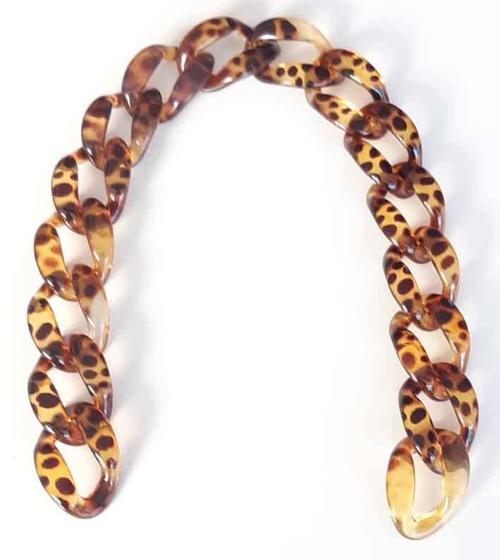 42 Cm Akrilik Zincir Leopar Renk