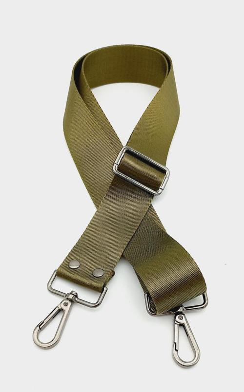 Polyester Kolon 120X4 Cm Haki Yeşil Füme Metalli