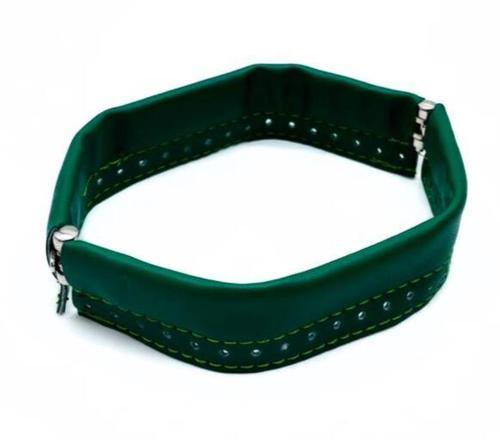 Yeşil Renk Derili Metal Çanta Ağzı 18 Cm