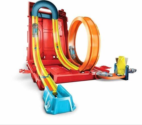 l Oyuncak Hot Wheels Track Builder Benzin Bidonu Akrobasi Seti HDX78