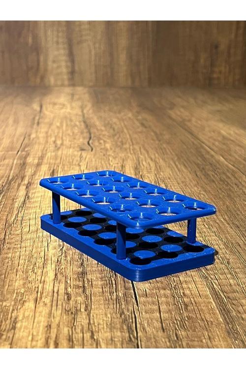 18'Li Eppendorf Tüpü Standı (Mavi)