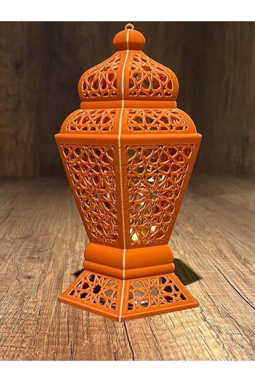 Hoş Geldin Ramazan Kandili (Pilli Mumlu)(17,5Cm)