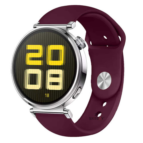 Huawei Watch GT5 41mm İle Uyumlu Yumuşak PureLux Soft Silikon Kordon