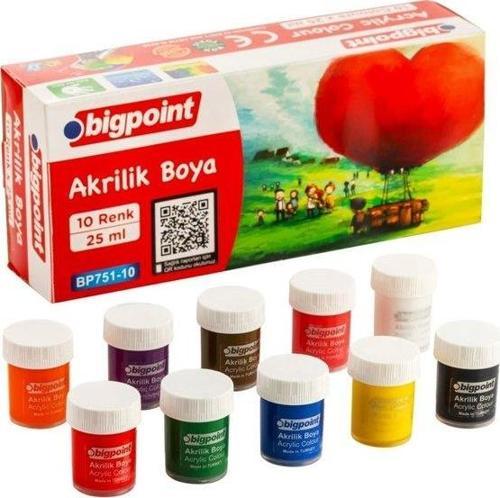 751-10 Akrilik Boya 10 Renk x 25 ml