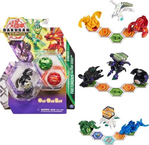Spinmaster Oyuncak Bakugan Starter Figürü Seti 6066092 (Karışık Model 1 Adet)