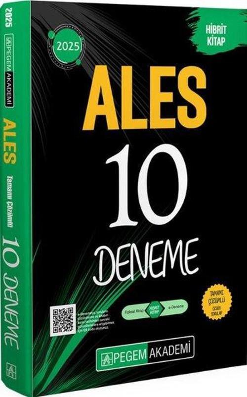 2025 ALES Tamamı Çözümlü 10 Deneme