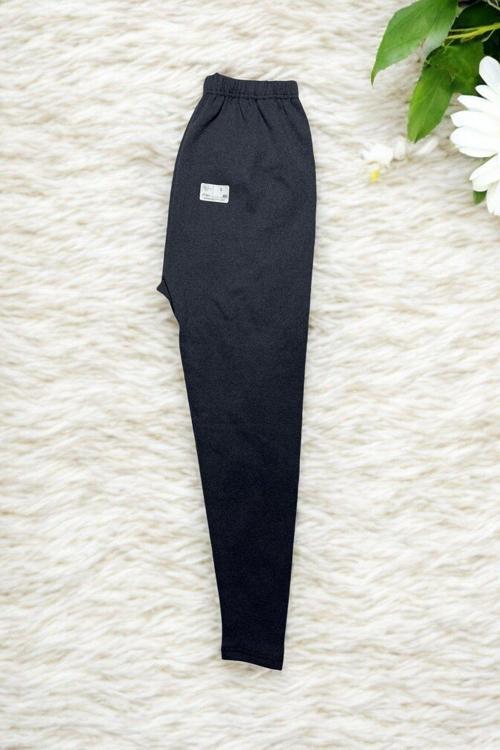 Unisex Füme Kışlık Tayt Şardonlu Rahat Yumuşak Ağlı Kalın Içlik Tayt Füme