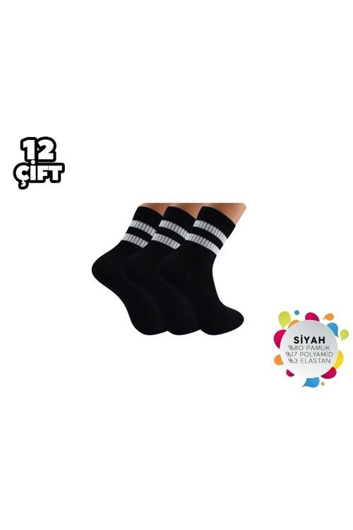 Esinti 12'Li Kolej Tenis Çorap