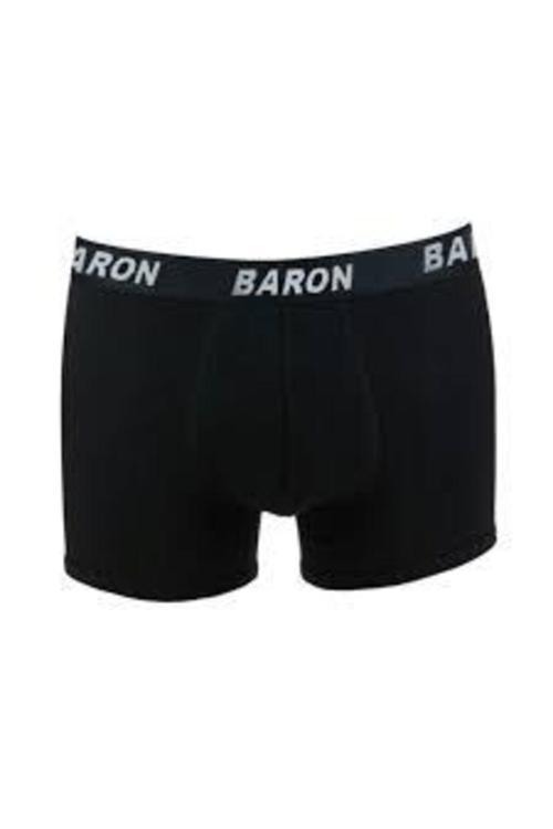 Boxer Erkek Siyah Elestan Likralı Penye Boxer Siyah 1'Li Paket