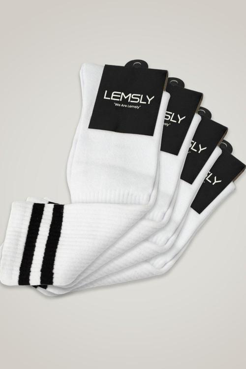 Unisex 4'Lü Uzun Spor Çorap