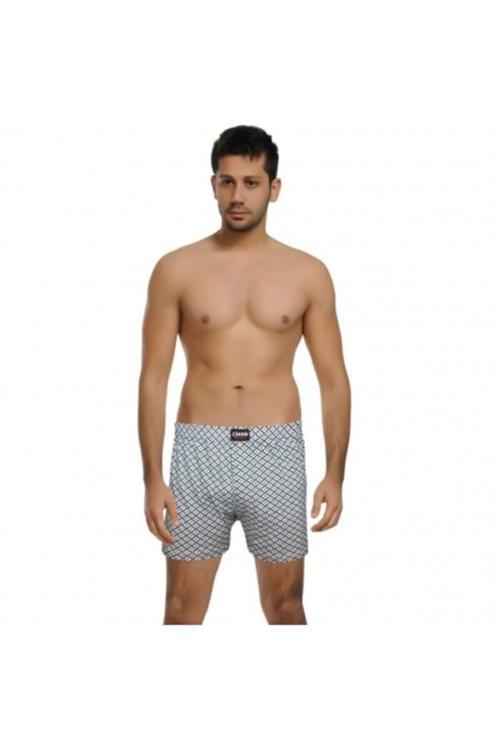 Çok Renkli Desenli Ekonomik Erkek Boxer