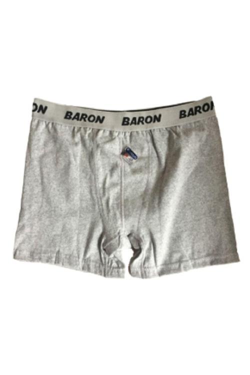 Boxer Erkek Gri Likralı Boxer 1'Li