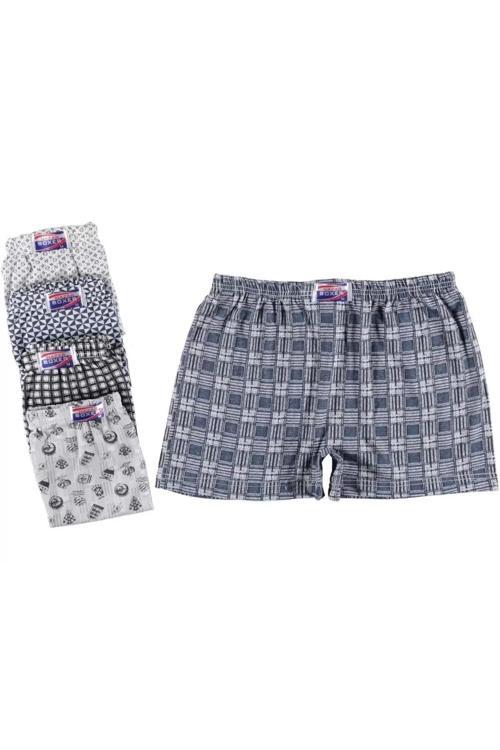 10'Lu Ekonomik Karışık Erkek Boxer Short