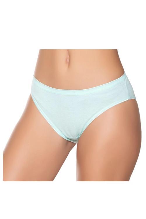 Kadın Renkli Likralı Bikini Külot 6'Lı Paket
