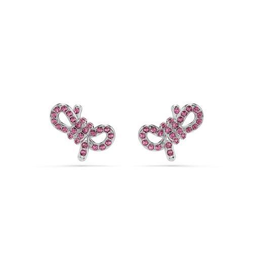 5723557 Swarovski Küpe Mp Lıfelong Bow:Pe Stud Mfp Rose/Rhs