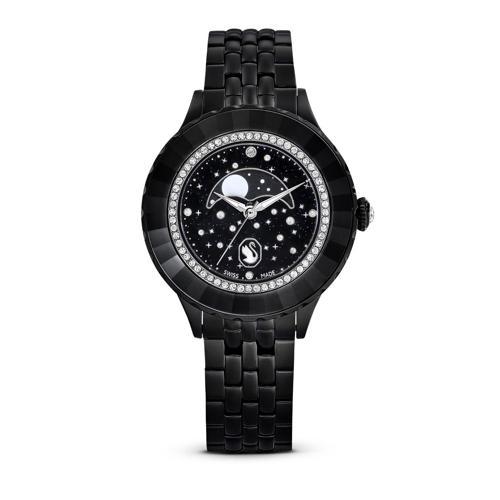 5677497 Swarovski Kol Saati Octea Moon:Mb Pbk/Black/Pbk
