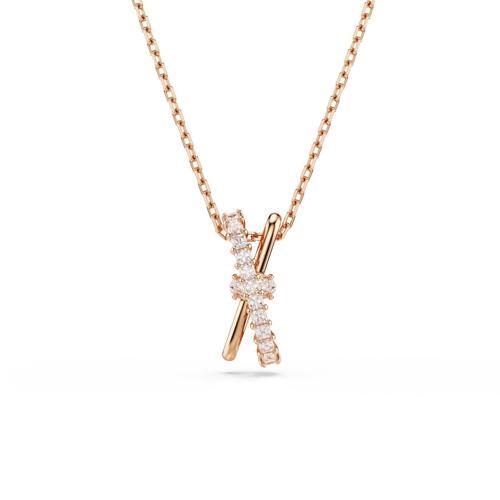 5689788 Swarovski Kolye Hyperbola:Pend 2 Band Whıte/Ros