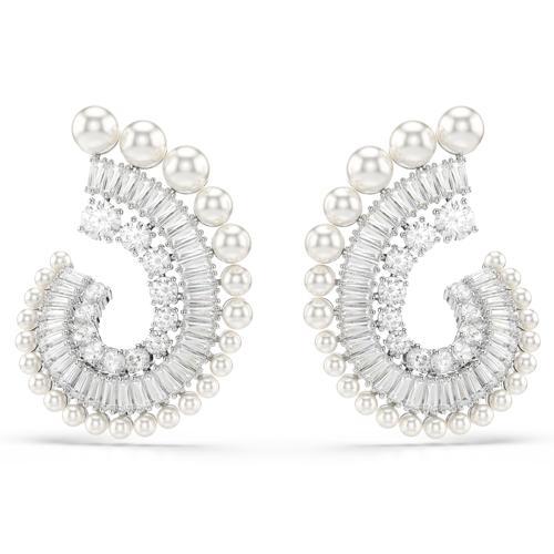 5720869 Swarovski Küpe Ss25 Capsule:Pe Prl Whı/Rhs