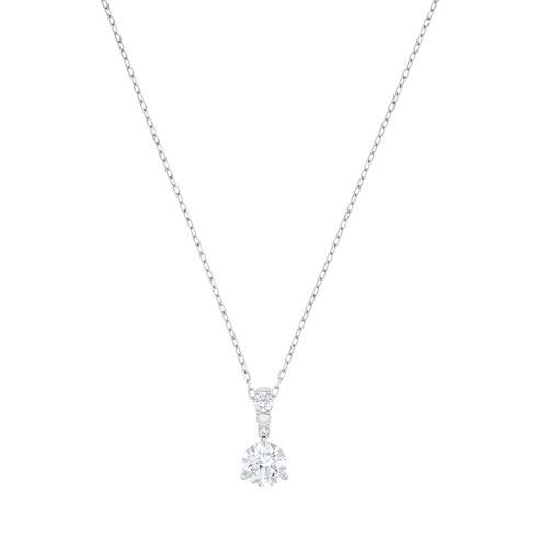 5472635 Swarovski Kolye Solitaire:Pendant 7Mm Czwh/Rhs